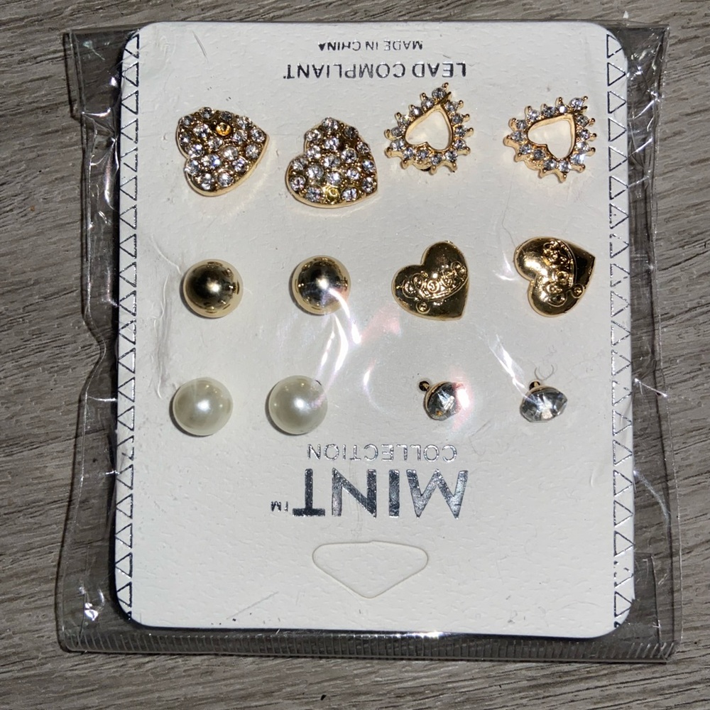 Faux Gold Earrings